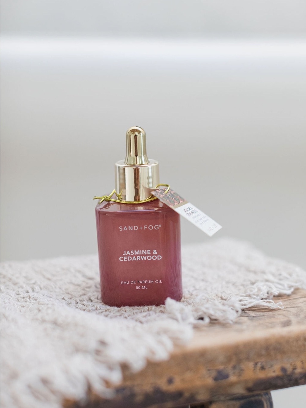 Sand + Fog Jasmine & Cedarwood 50 ml Oil Dropper